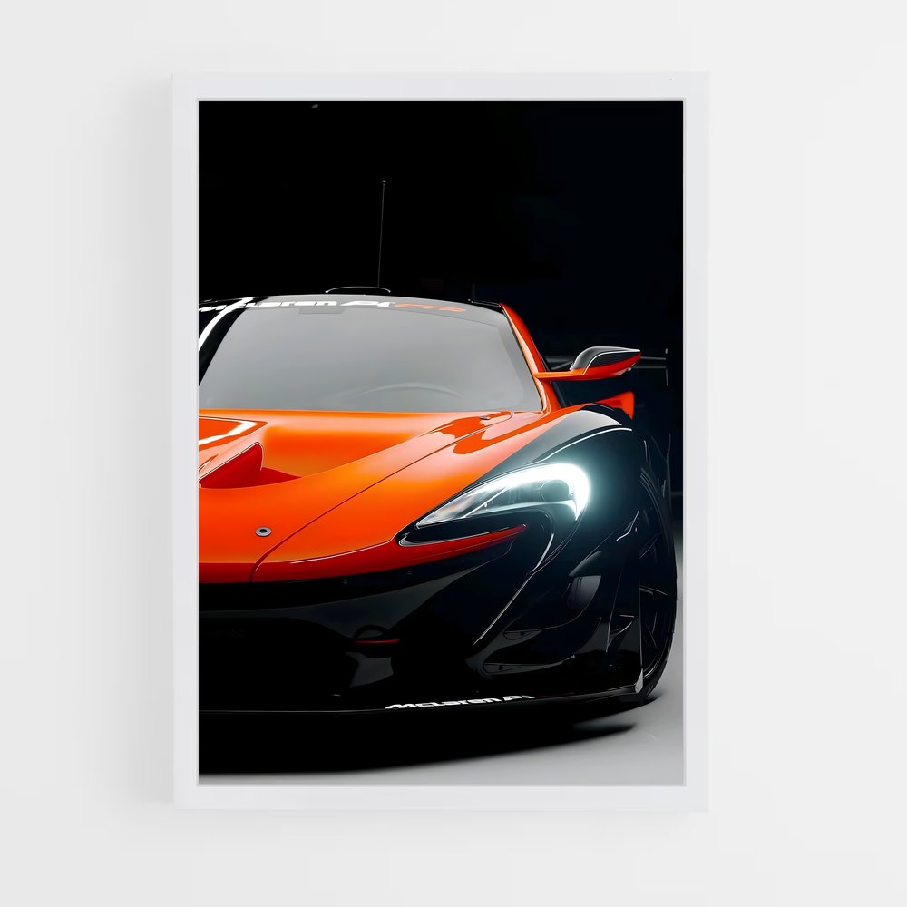 Poster P gtr incroyable – affiche Mclaren (vue 3)
